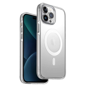 Ốp lưng UNIQ HYBRID MAGCLICK CHARGING CALIO iphone 15 (2023) 6.1'' - NUDE (TRANSPARENT)