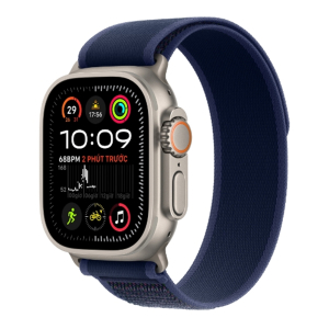 Apple Watch Ultra 2 (2024) LTE 49mm - Viền Titanium Dây Trail Loop - 99%