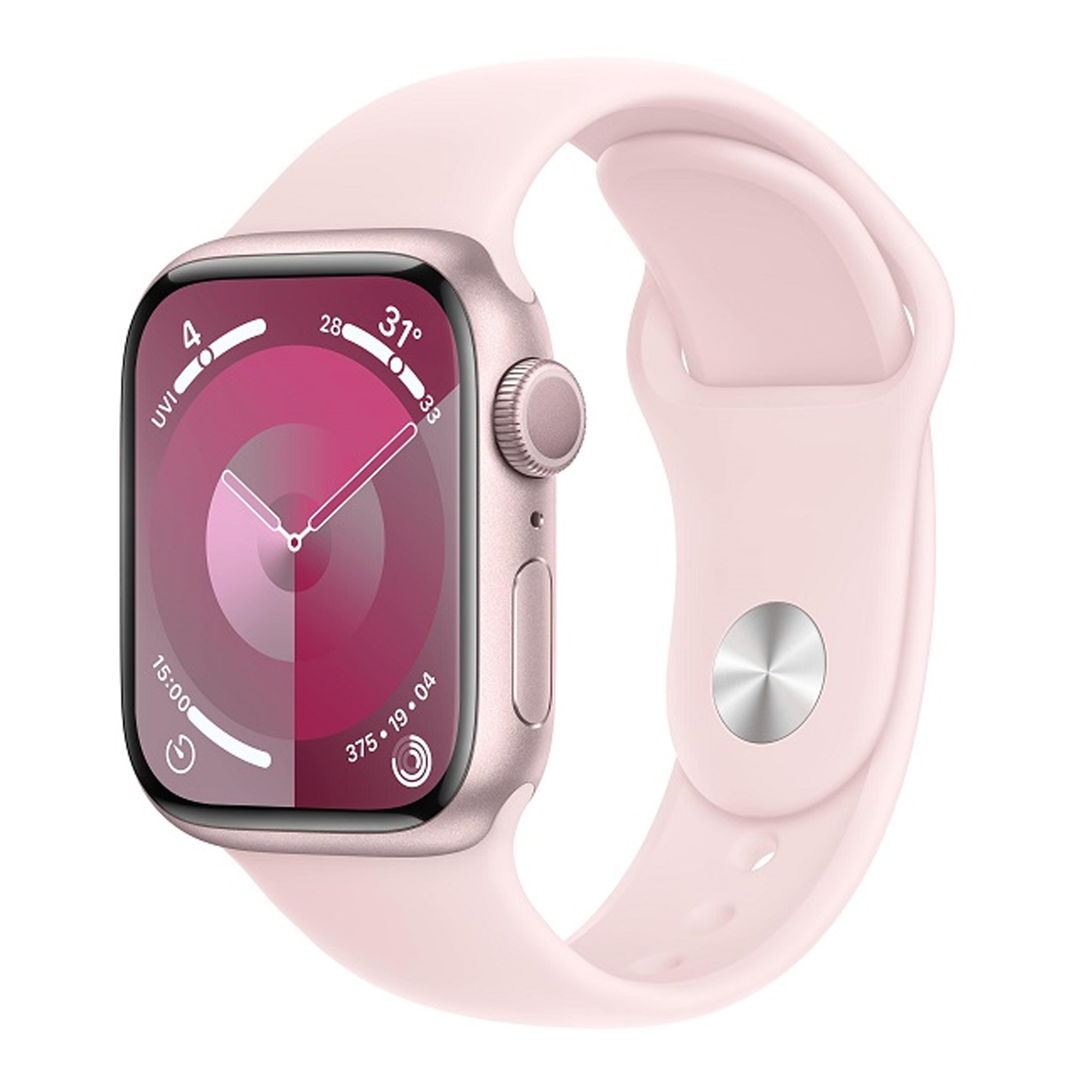 Apple Watch S9 GPS - Viền nhôm dây cao su - 99%